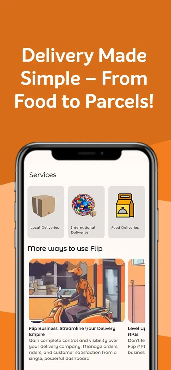 Flip Delivery, store listing image 2